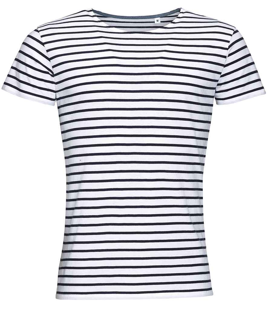 SOLS Miles Striped T-Shirt