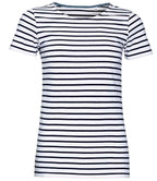 SOLS Ladies Miles Striped T