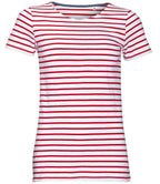 SOLS Ladies Miles Striped T