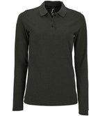 SOLS Lds Perfect L/S Polo