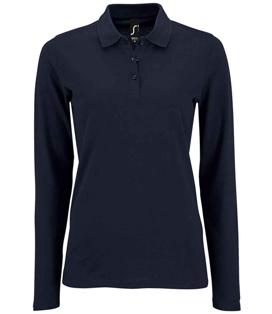 SOLS Lds Perfect L/S Polo