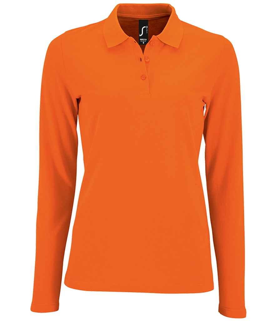 SOLS Lds Perfect L/S Polo