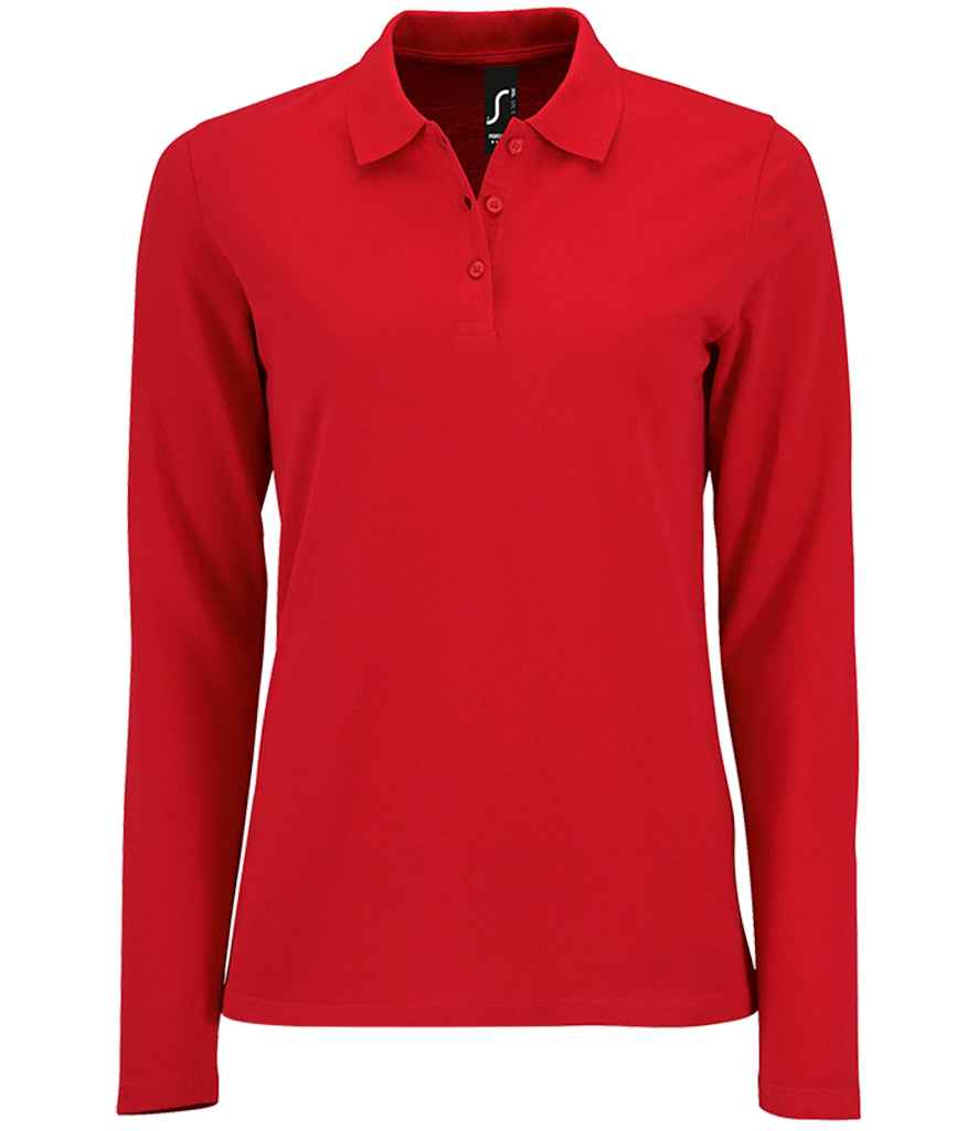 SOLS Lds Perfect L/S Polo