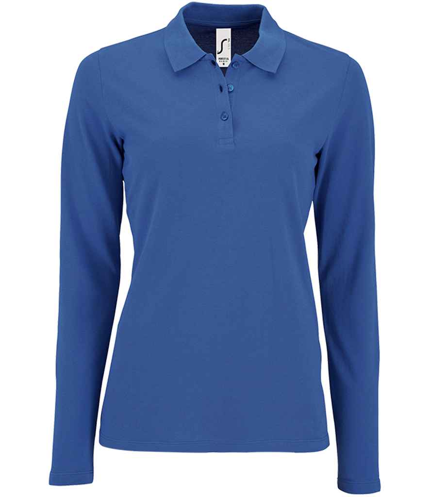 SOLS Lds Perfect L/S Polo
