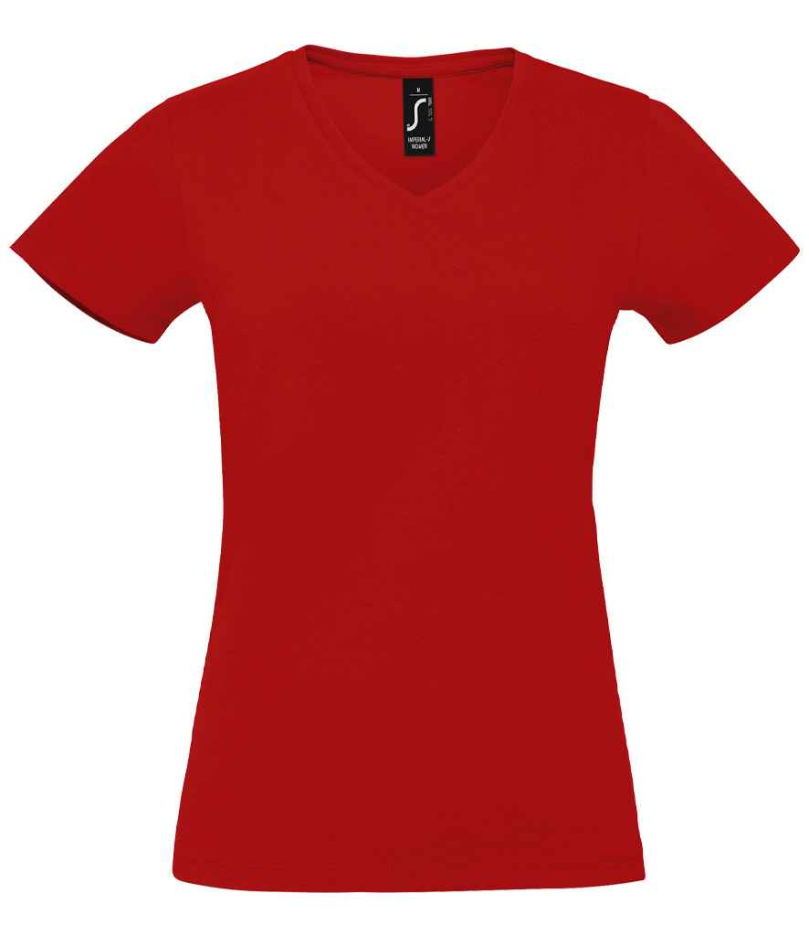 SOLS Lds Imperial V Neck T-Shirt