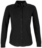 Neoblu Basile Ladies L/S Pique Cotton Shirt
