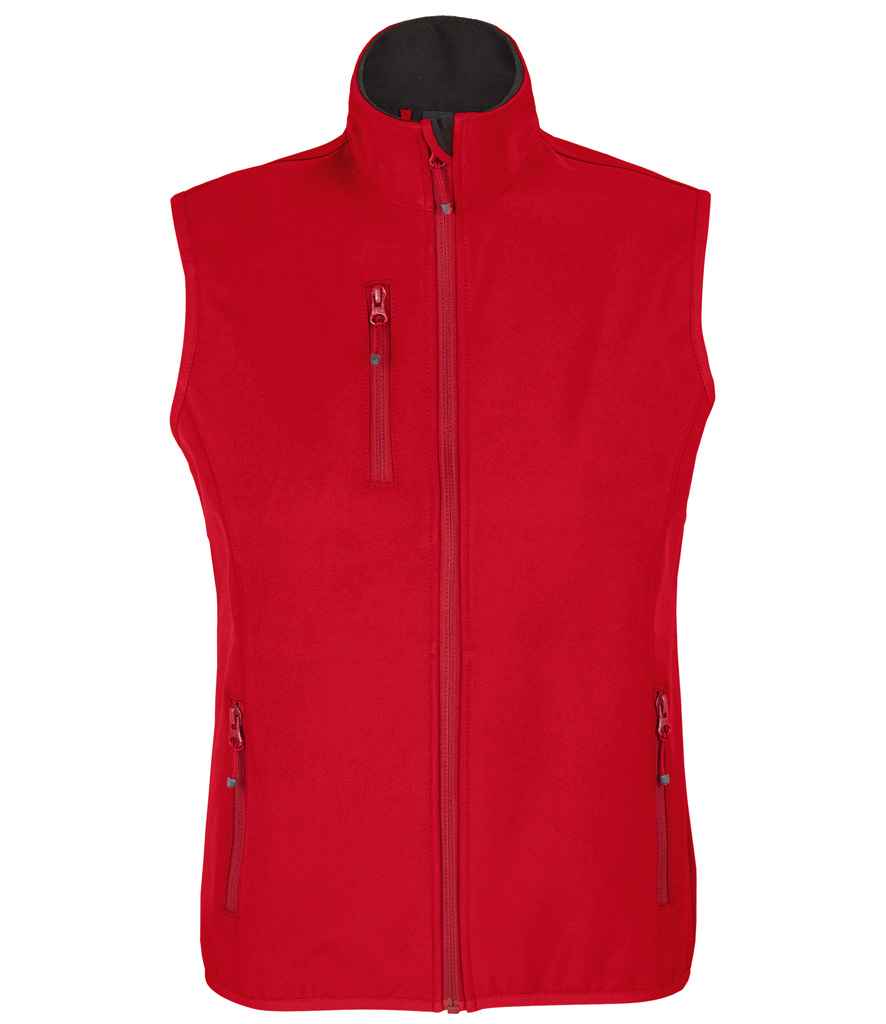 SOLS Lds Falcon Softshell B/warmer