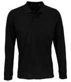 SOLS Prime Unisex L/S Polo Shirt