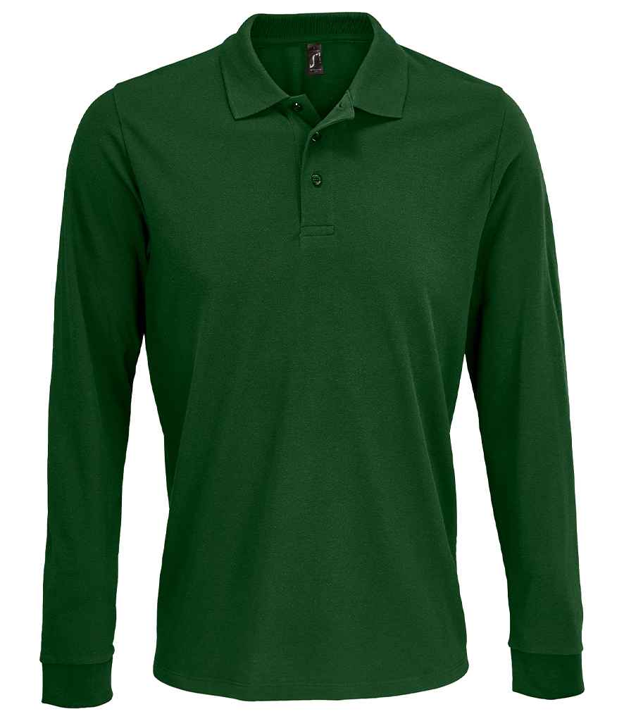 SOLS Prime Unisex L/S Polo Shirt