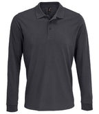 SOLS Prime Unisex L/S Polo Shirt