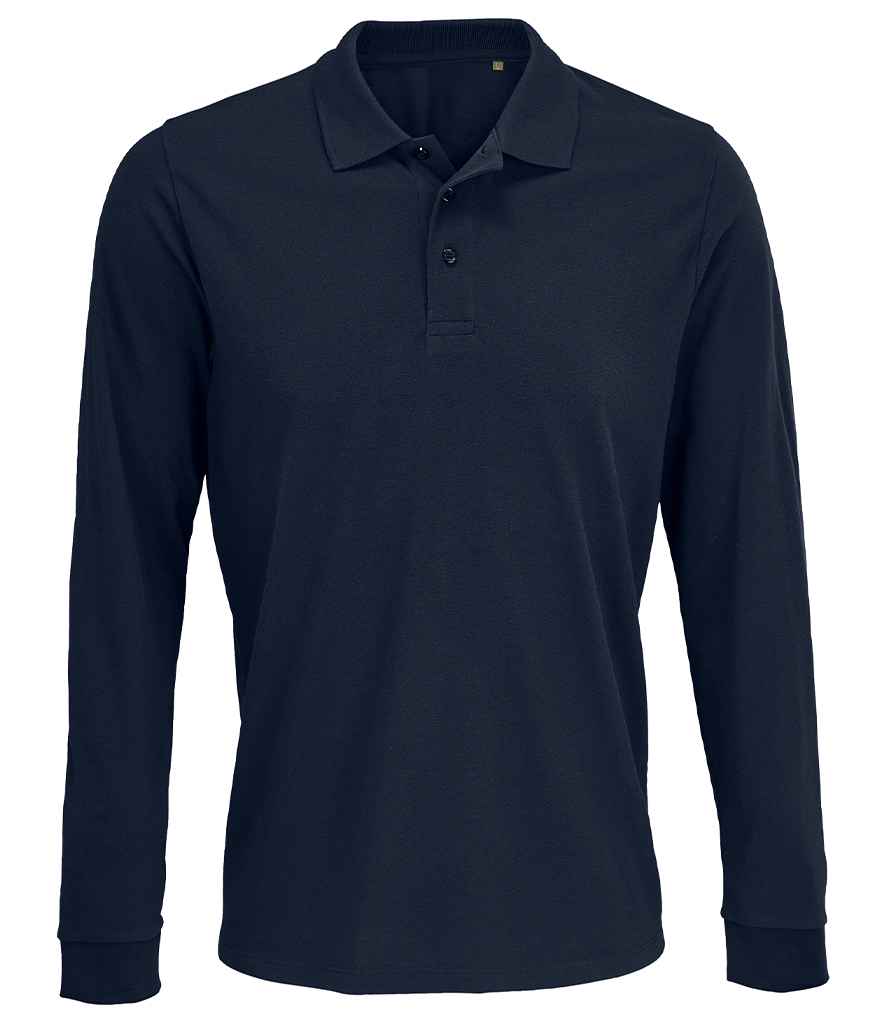 SOLS Prime Unisex L/S Polo Shirt