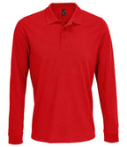 SOLS Prime Unisex L/S Polo Shirt