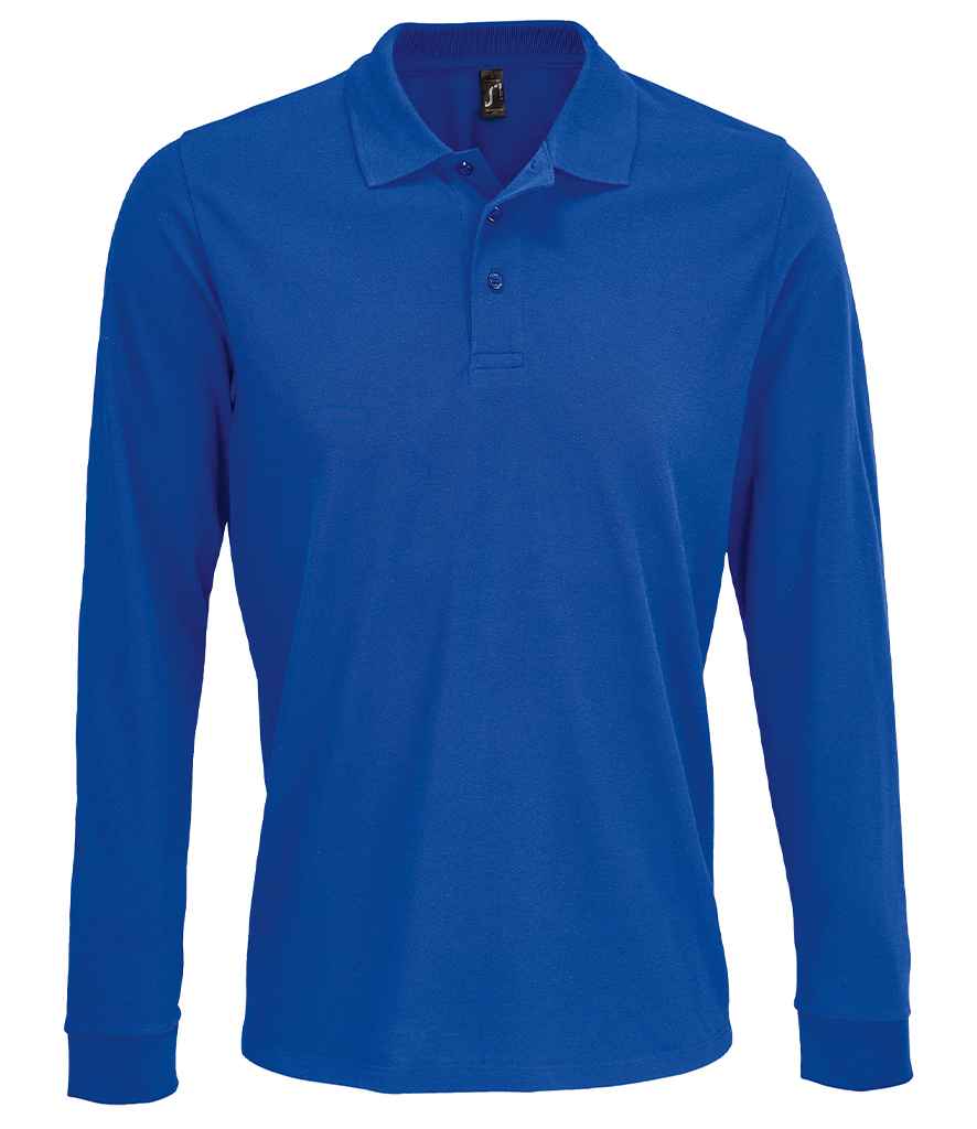 SOLS Prime Unisex L/S Polo Shirt