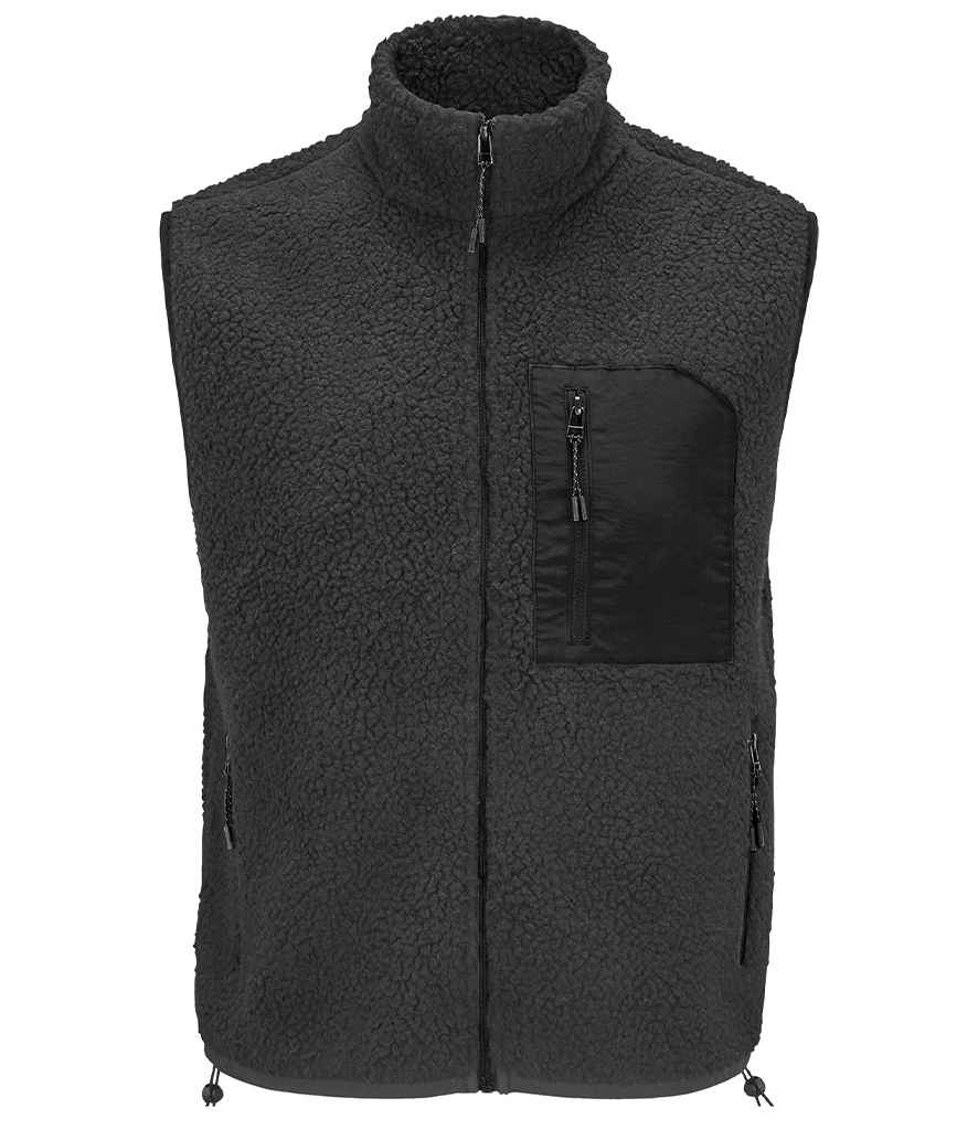 SOLS Fury Unisex Sherpa B/W
