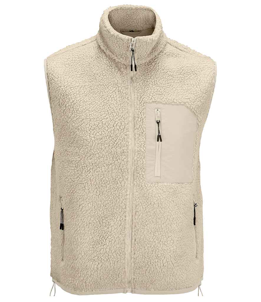 SOLS Fury Unisex Sherpa B/W