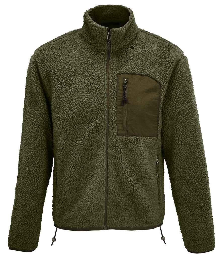 SOLS Fury Unisex Sherpa Jacket