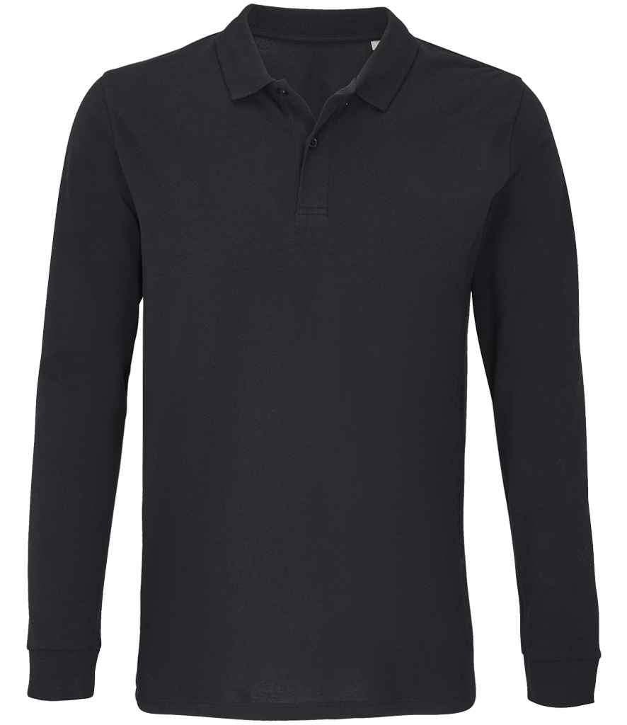 SOLS Planet L/S Unisex Polo Shirt