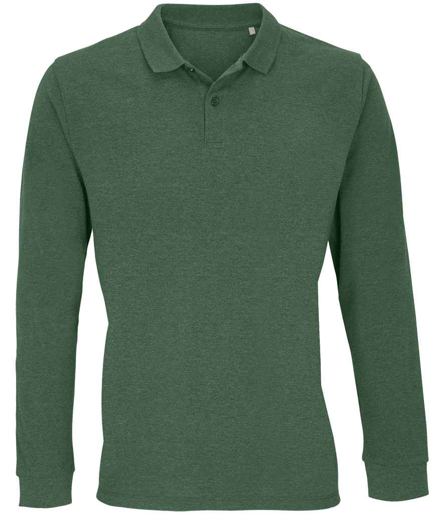 SOLS Planet L/S Unisex Polo Shirt