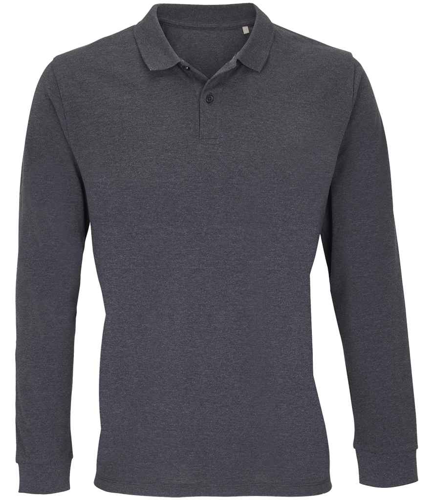 SOLS Planet L/S Unisex Polo Shirt