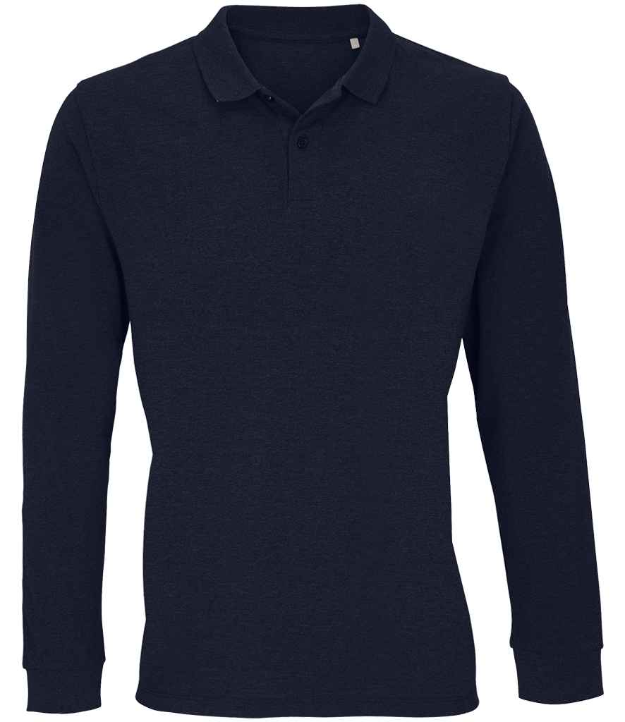SOLS Planet L/S Unisex Polo Shirt