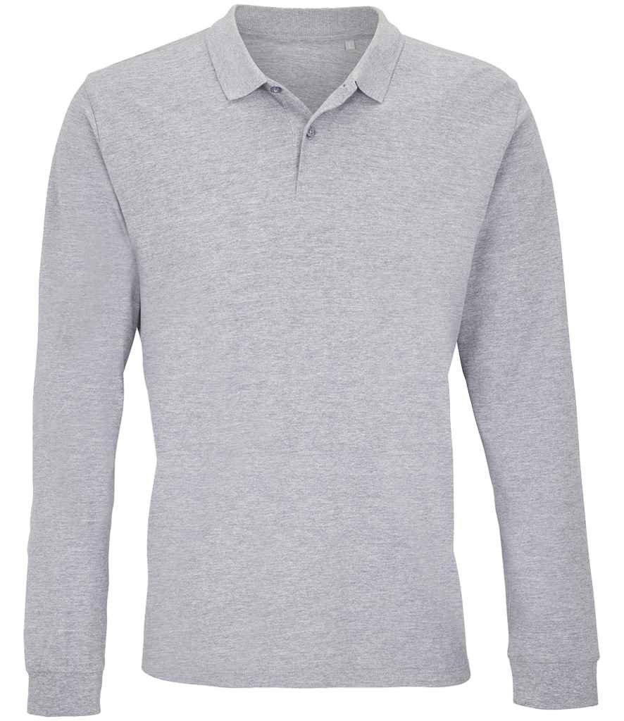 SOLS Planet L/S Unisex Polo Shirt