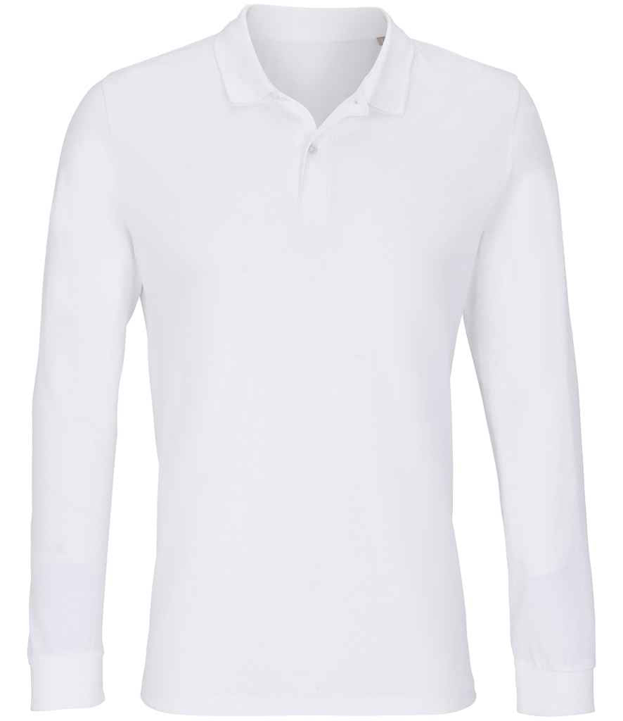 SOLS Planet L/S Unisex Polo Shirt