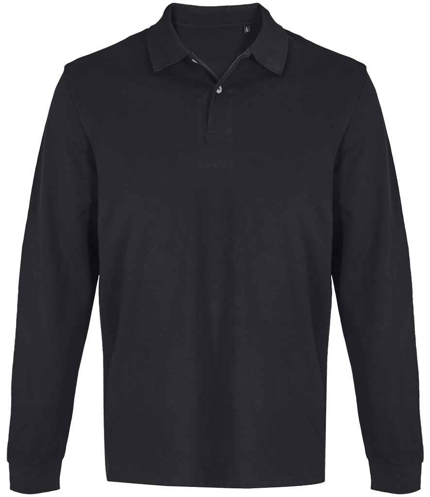 SOLS Pacific Unisex L/S Polo Shirt