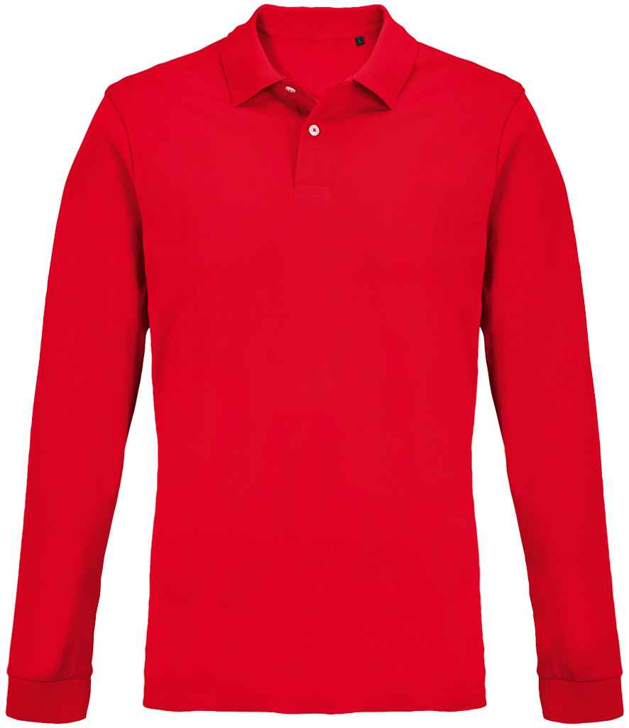 SOLS Pacific Unisex L/S Polo Shirt