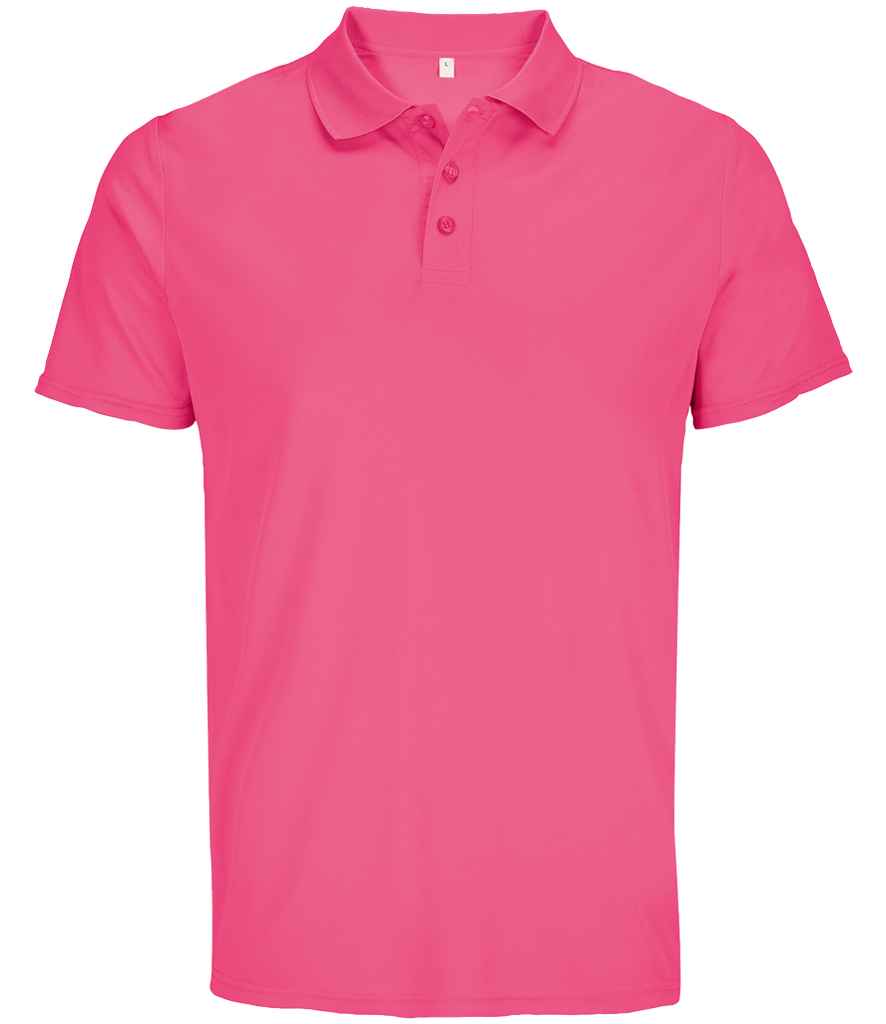 SOLS Pitcher Unisex Rcy. Poly. Polo