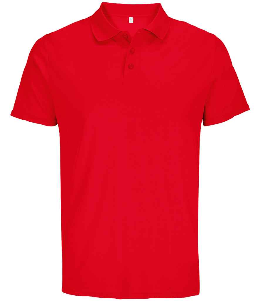 SOLS Pitcher Unisex Rcy. Poly. Polo