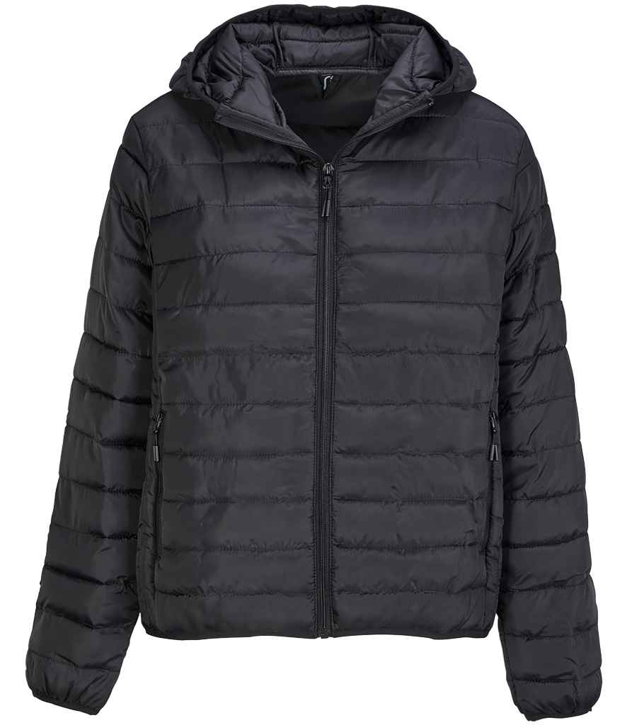 SOLS Lds Stream Hooded Jacket