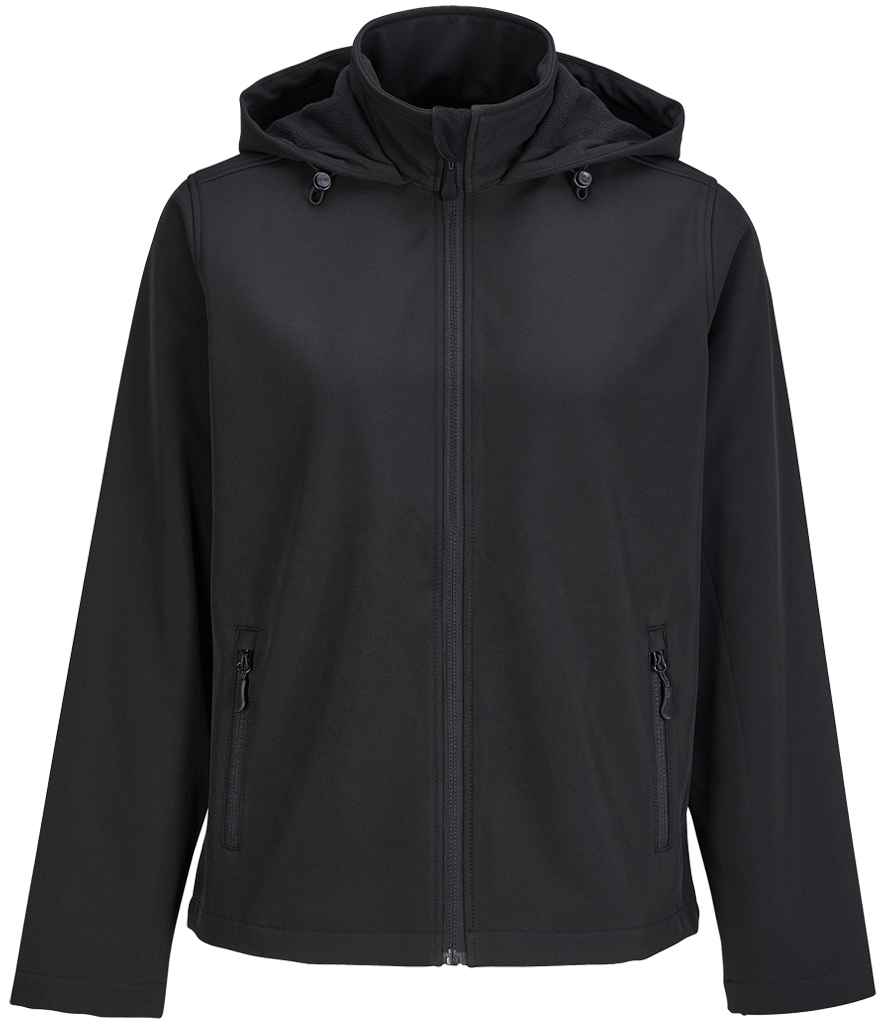 SOLS Lds Race Hooded Softshell Jkt