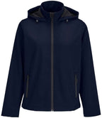 SOLS Lds Race Hooded Softshell Jkt