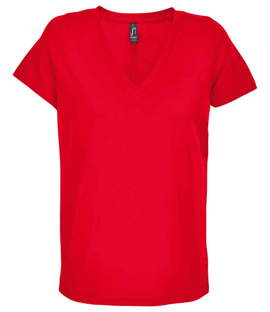 SOLS Ladies Regent V Neck T-Shirt