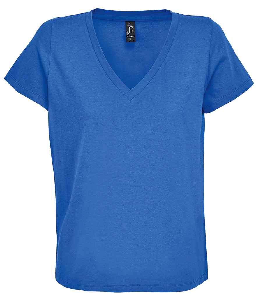 SOLS Ladies Regent V Neck T-Shirt