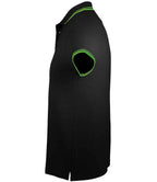 10577 Black/Lime Green Left