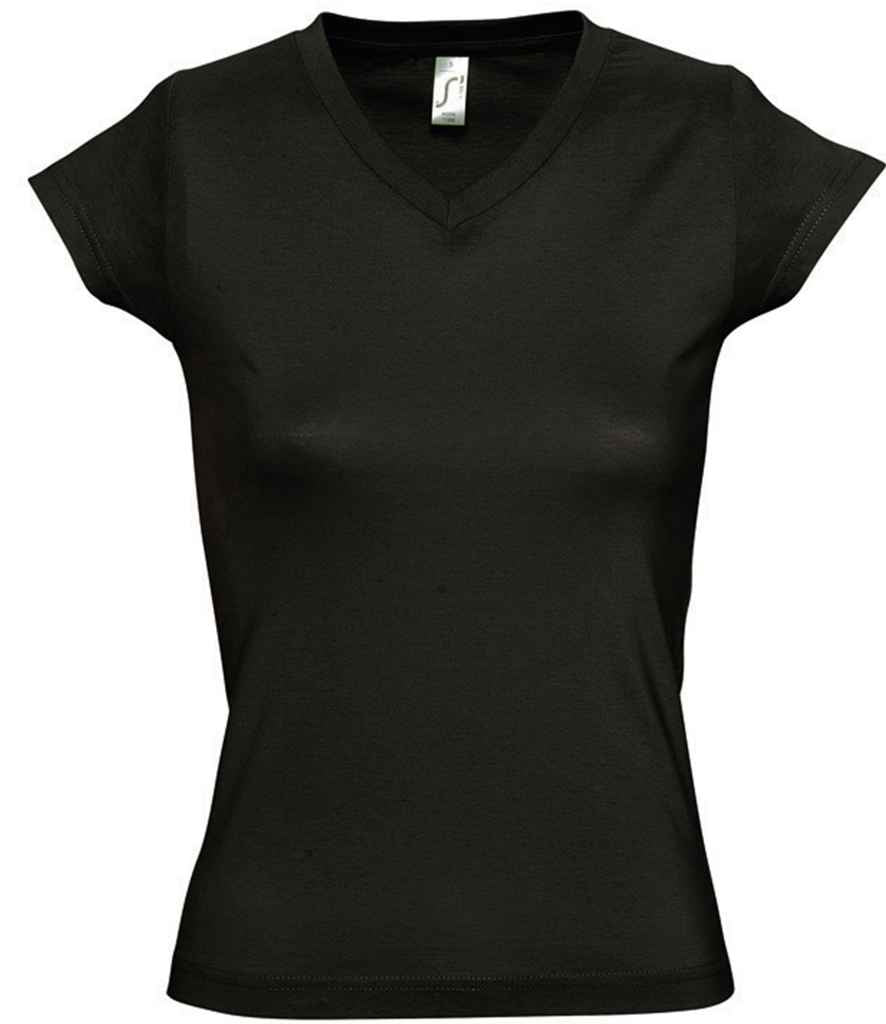 SOLS Ladies Moon V Nk T-Shirt