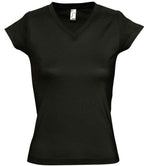 SOLS Ladies Moon V Nk T-Shirt
