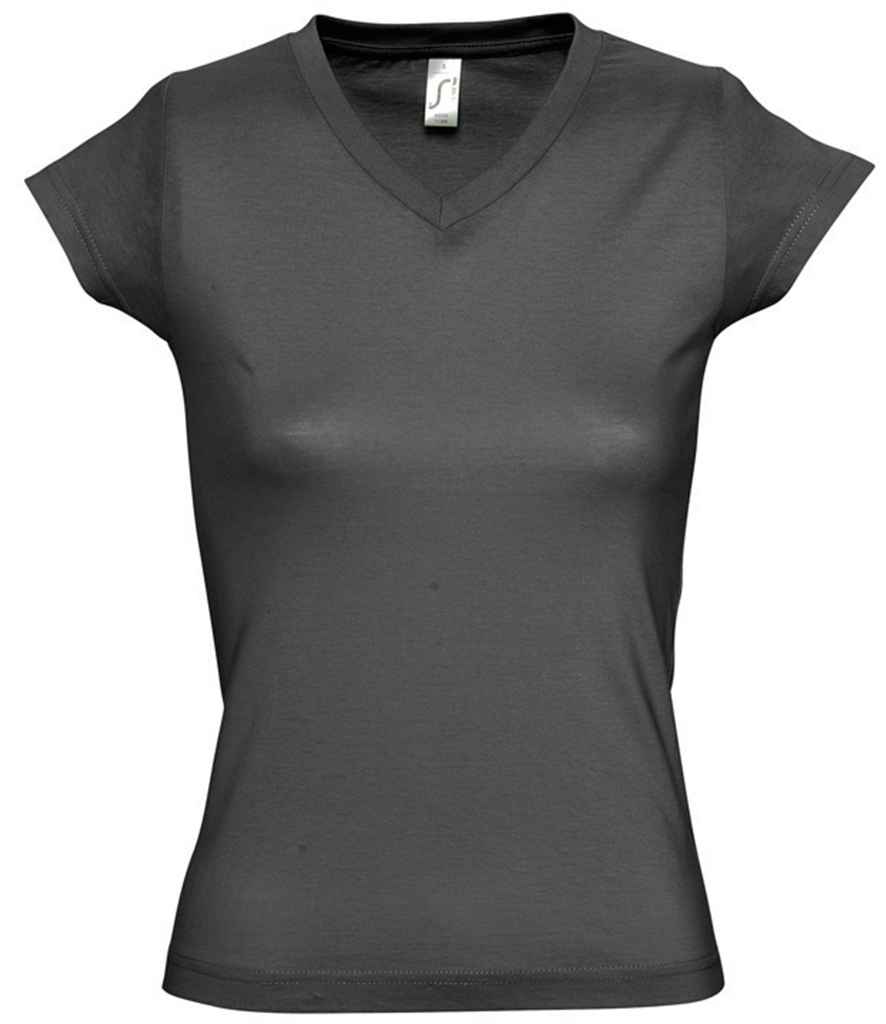 SOLS Ladies Moon V Nk T-Shirt