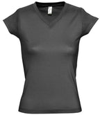 SOLS Ladies Moon V Nk T-Shirt