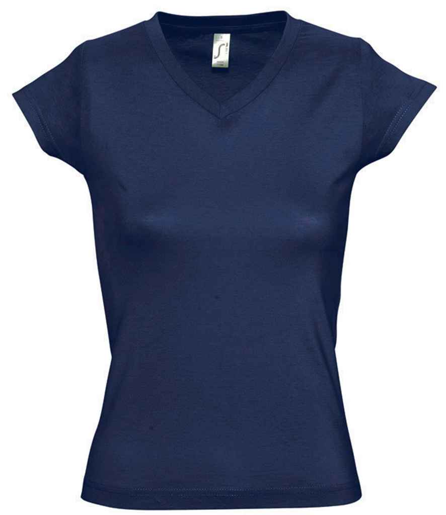 SOLS Ladies Moon V Nk T-Shirt