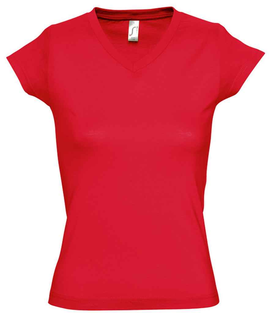 SOLS Ladies Moon V Nk T-Shirt