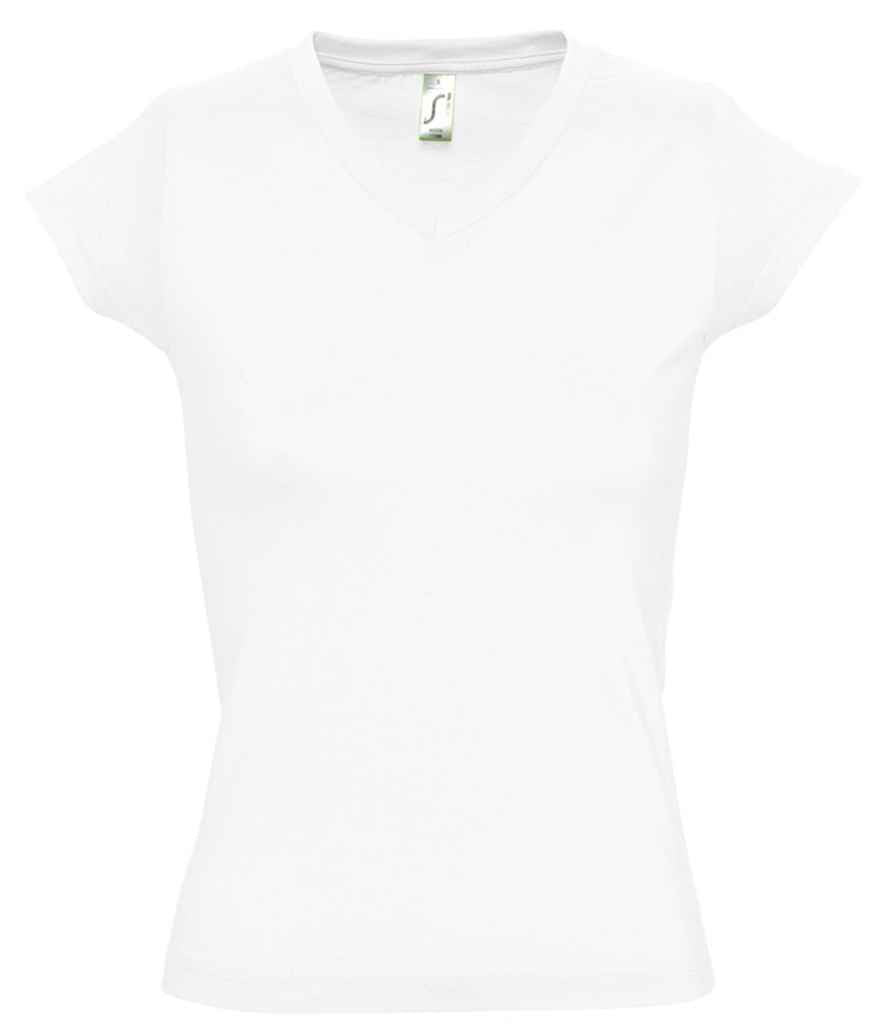 SOLS Ladies Moon V Nk T-Shirt