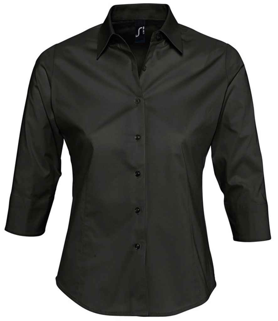 SOLS Lds Effect 3/4 Stretch Sht