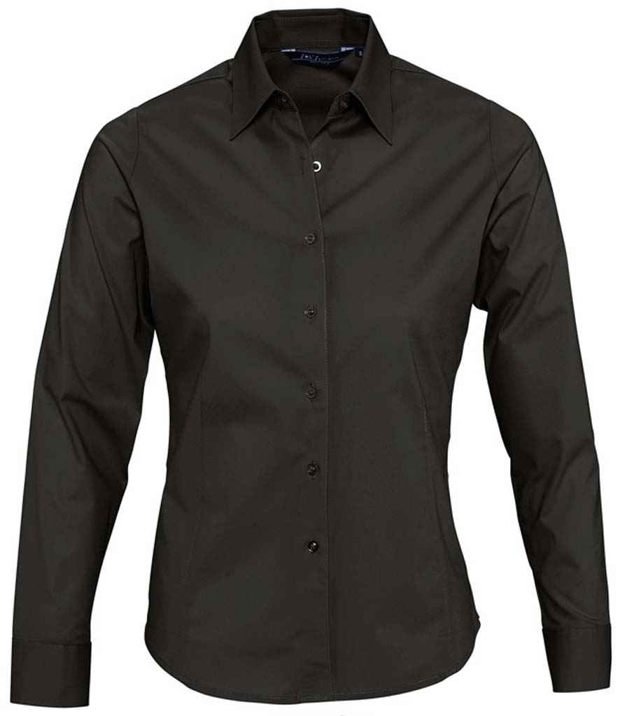 SOLS Lds Eden L/S Stretch Sht