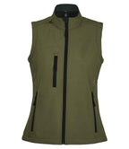 SOLS Lds Rallye Softshell B/W
