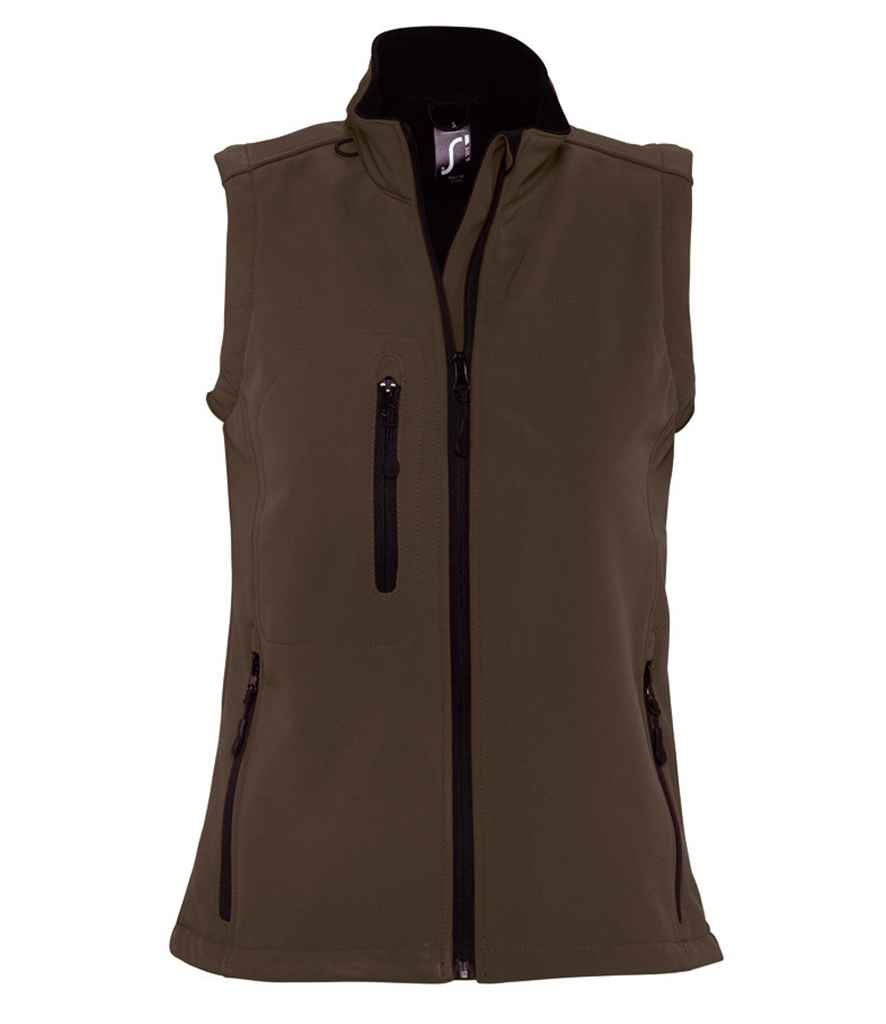 SOLS Lds Rallye Softshell B/W