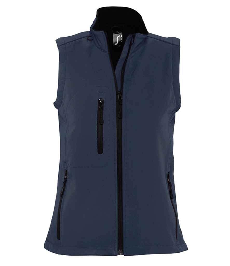 SOLS Lds Rallye Softshell B/W