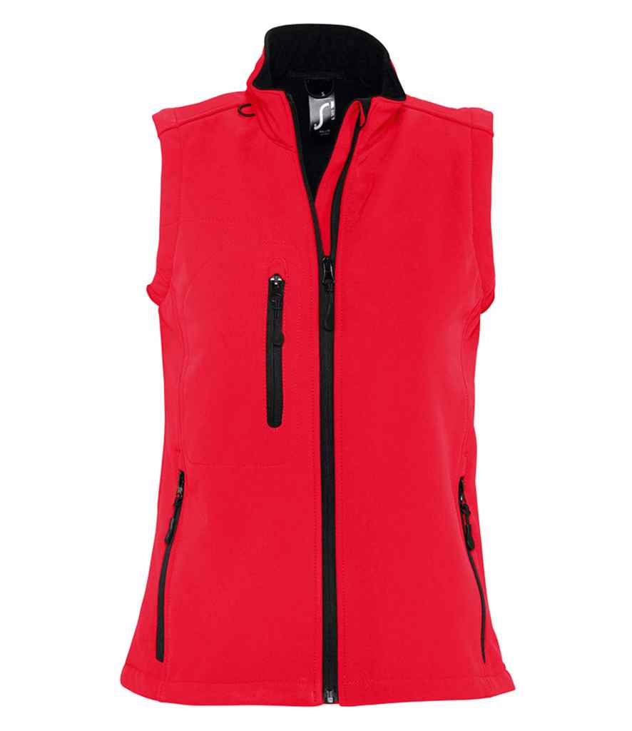 SOLS Lds Rallye Softshell B/W