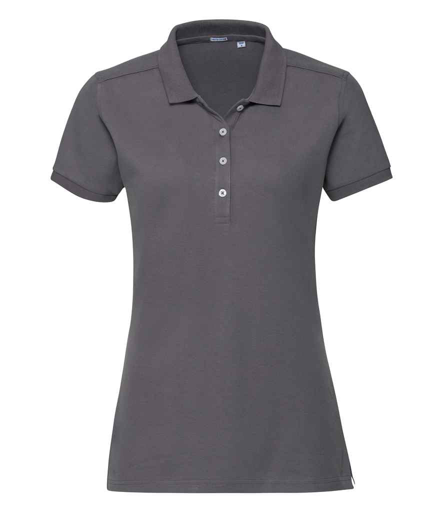 Russell Athletic Ladies Stretch Polo Shirt